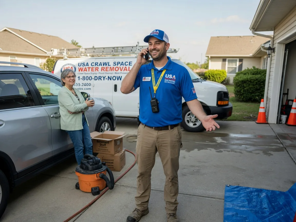 Crawl Space Water Removal Widener, AR FAQs